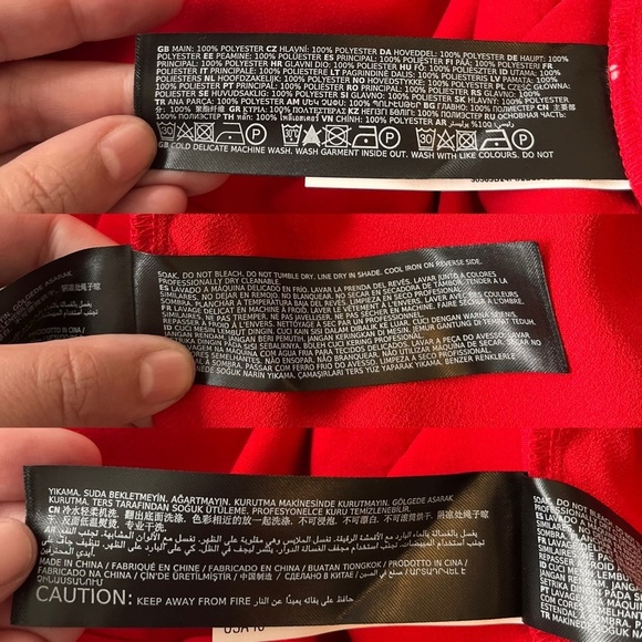 Ever New Nylah Curve Wide Leg Pants 16 Salsa Red - Picture 12 of 15